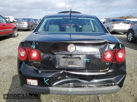 2009 Volkswagen Jetta S с VIN 3VWJZ71K99M049465, выставлен на аукционе Copart как лот 84696904 с пробегом 98 631 миль миль и Списание • Salvage title. История ставок и продаж доступна на DreamBid. Изображение 6.