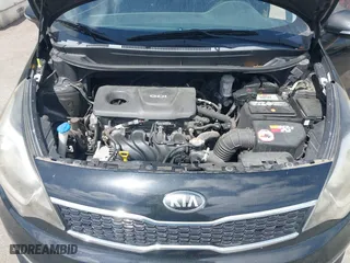 2016 Kia Rio EX with VIN KNADN4A34G6575984, listed as a IAAI auction lot 42133630 with 126,704 mi miles. Bid and sale history available at carsss.com. Image 10.