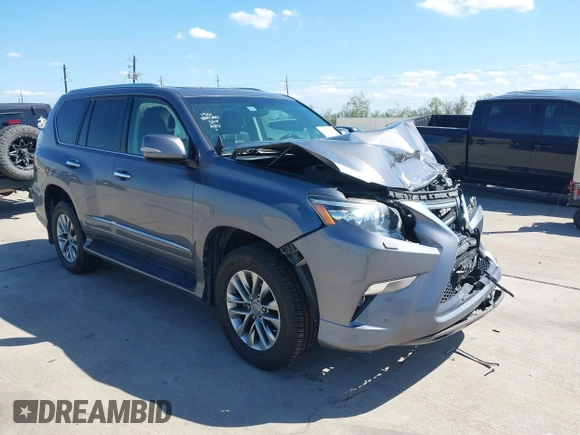 2017 Lexus GX 460 with VIN JTJJM7FX2H5161029, listed as a IAAI auction lot 41864434 with 145,562 mi miles and . Bid and sale history available at DreamBid. Image 1.