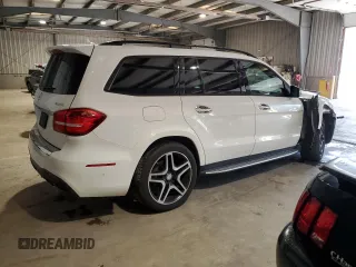 2017 Mercedes-Benz GLS 550 with VIN 4JGDF7DE0HA811541, listed as a Copart auction lot 74307404 with 119,812 mi miles and Salvage Title. Bid and sale history available at DreamBid. Image 3.