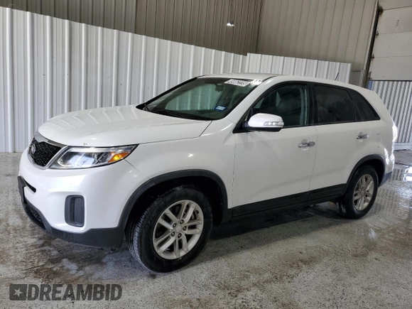 2014 Kia Sorento LX with VIN 5XYKT3A66EG422151, listed as a Copart auction lot 49862235 with 97,964 mi miles and Clean Title. Bid and sale history available at carsss.com. Image 1.