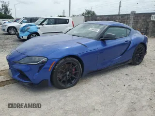 2023 Toyota Supra 3.0 with VIN WZ1DB0G08PW061526, listed as a Copart auction lot 61642655 with 11,279 mi miles and Salvage title. Bid and sale history available at DreamBid. Image 1.