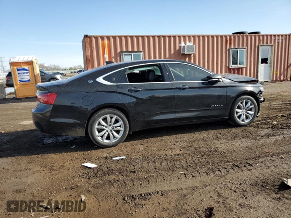 2017 Chevrolet Impala LT with VIN 2G1105SA2H9132422, listed as a Copart auction lot 51583795 with 126,686 mi miles and Salvage Title. Bid and sale history available at DreamBid. Image 3.
