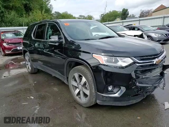 2021 Chevrolet Traverse LT Leather with VIN 1GNEVHKW5MJ255550, listed as a Copart auction lot 67860623 with 49,999 mi miles. Bid and sale history available at carsss.com. Image 12.