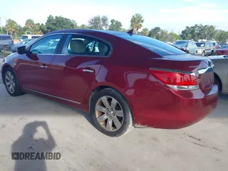 2011 Buick LaCrosse CXL with VIN 1G4GC5ED2BF326649, listed as a IAAI auction lot 42818351 with 156,492 mi miles and . Bid and sale history available at DreamBid. Image 3.