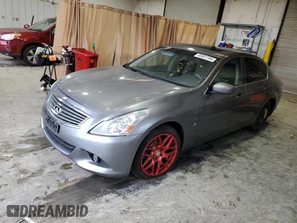 2015 Infiniti Q40 with VIN JN1CV6AP9FM501793, listed as a Copart auction lot 85022104 with Not Provided miles and Salvage Title. Bid and sale history available at carsss.com. Image 1.