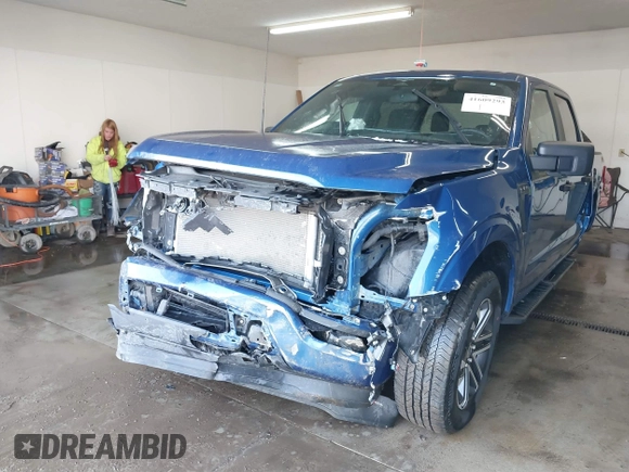 2023 Ford F-150 XL with VIN 1FTEW1EP8PKG08718, listed as a IAAI auction lot 41609293 with 26,414 mi miles. Bid and sale history available at carsss.com. Image 6.
