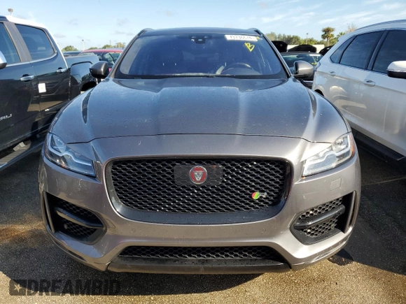 2019 Jaguar F-Pace 25t R-Sport with VIN SADCL2FX2KA361879, listed as a Copart auction lot 73736674 with Not Provided miles and Non Repairable. Bid and sale history available at DreamBid. Image 5.