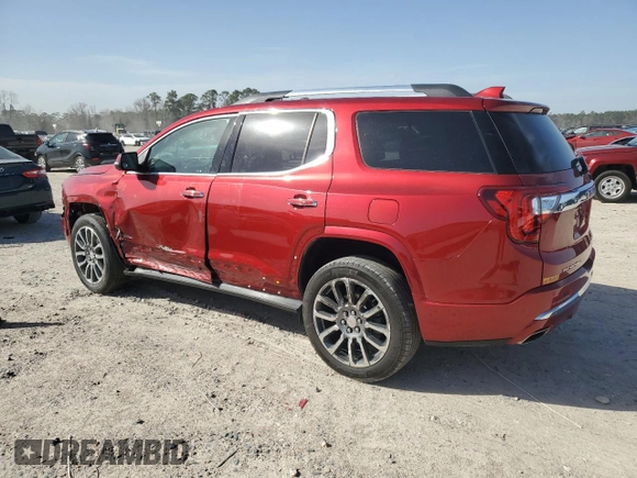 2021 GMC Acadia Denali with VIN 1GKKNPLS0MZ224388, listed as a Copart auction lot 46606365 with 47,240 mi miles and Salvage Title. Bid and sale history available at carsss.com. Image 2.