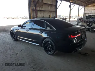 2013 Audi A6 Prestige with VIN WAUHGAFC7DN154314, listed as a Copart auction lot 61223915 with 84,672 mi miles and Salvage title. Bid and sale history available at DreamBid. Image 2.