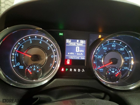 2014 Chrysler Town & Country Touring with VIN 2C4RC1BG5ER293177, listed as a Copart auction lot 44735055 with 115,211 mi miles and Salvage Title. Bid and sale history available at carsss.com. Image 9.
