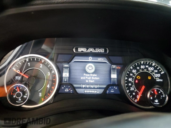 2023 Ram 2500 Laramie with VIN 3C6UR5FL2PG632162, listed as a Copart auction lot 56220575 with 59,902 mi miles and Salvage title. Bid and sale history available at DreamBid. Image 9.