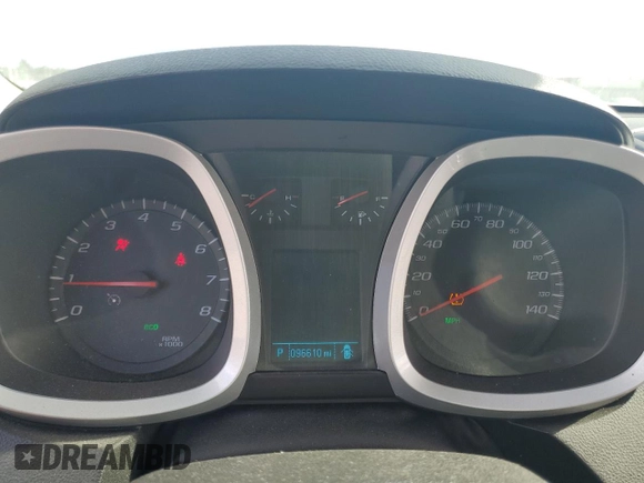 2017 Chevrolet Equinox LT with VIN 2GNALCEKXH6115108, listed as a Copart auction lot 54791365 with 96,610 mi miles and Salvage Title. Bid and sale history available at DreamBid. Image 9.