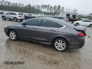 2015 Chrysler 200 Limited with VIN 1C3CCCAB6FN628585, listed as a Copart auction lot 48547435 with 182,863 mi miles and Salvage Title. Bid and sale history available at carsss.com. Image 2.