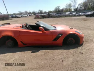 2019 Chevrolet Corvette with VIN 1G1YP3D63K5606115, listed as a IAAI auction lot 42115984 with 38,512 mi miles and . Bid and sale history available at DreamBid. Image 13.