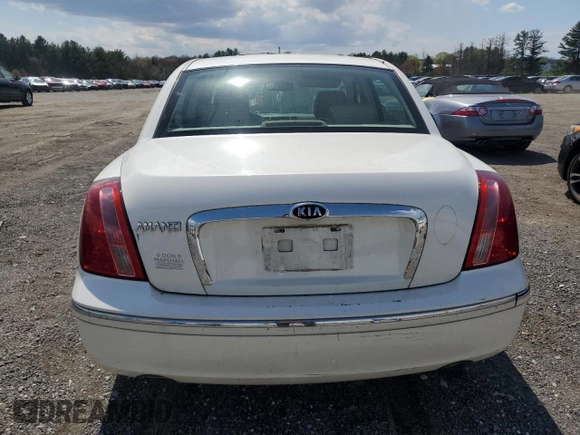 2007 Kia Amanti with VIN KNALD125675128138, listed as a Copart auction lot 53353195 with 95,580 mi miles and Clean Title. Bid and sale history available at carsss.com. Image 6.