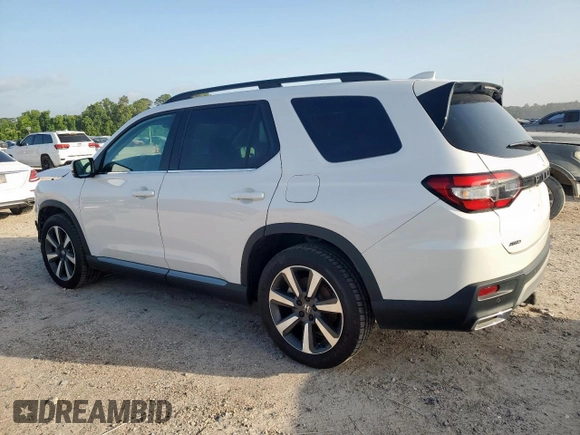 2023 Honda Pilot Elite z VIN 5FNYG1H86PB030033, wystawiony jako Copart lot #61843035 z przebiegiem 48 511 mil mil oraz Szkoda całkowita • Salvage title. Historia ofert i sprzedaży dostępna na DreamBid. Obrazek 2.