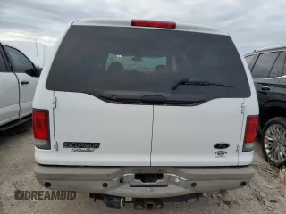 2001 Ford Excursion Limited z VIN 1FMNU42L31EA08652, wystawiony jako Copart lot #75287504 z przebiegiem 474 232 mil mil oraz Szkoda całkowita • Salvage title. Historia ofert i sprzedaży dostępna na DreamBid. Obrazek 6.