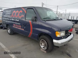 1999 Ford Econoline Cargo z VIN 1FTNS24L7XHA50048, wystawiony jako IAAI lot #42203265 z przebiegiem 177 013 mil mil oraz . Historia ofert i sprzedaży dostępna na DreamBid. Obrazek 1.