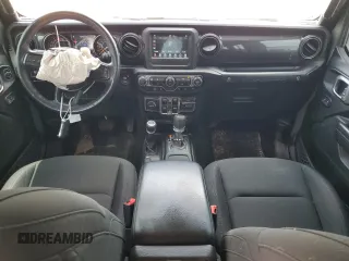 2020 Jeep Wrangler Unlimited Sport S with VIN 1C4HJXDN1LW235278, listed as a Copart auction lot 53735465 with 71,525 mi miles and Salvage title. Bid and sale history available at DreamBid. Image 8.