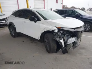 2024 Nissan ARIYA Evolve+ z VIN JN1BF0BA3RM434564, wystawiony jako IAAI lot #42042227 z przebiegiem 4 364 mil mil oraz . Historia ofert i sprzedaży dostępna na DreamBid. Obrazek 1.
