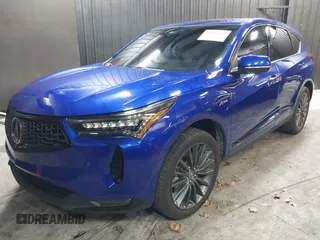 2023 Acura RDX Advance with VIN 5J8TC2H8XPL007090, listed as a IAAI auction lot 41311059 with 12,437 mi miles and . Bid and sale history available at DreamBid. Image 2.