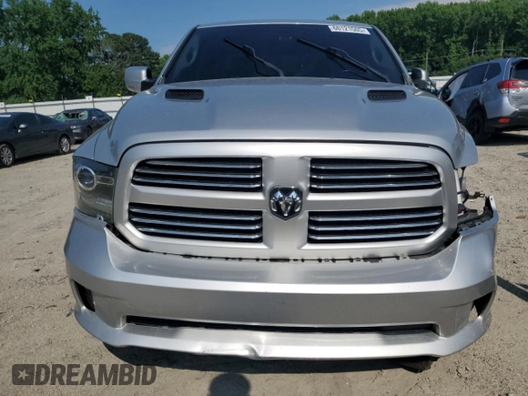 2016 Ram 1500 Sport with VIN 1C6RR6MT4GS100807, listed as a Copart auction lot 60121505 with 169,757 mi miles and Clean title. Bid and sale history available at DreamBid. Image 5.