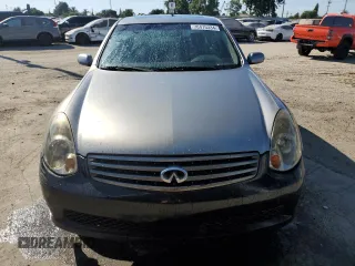 2005 Infiniti G35 with VIN JNKCV51E65M206766, listed as a Copart auction lot 70475334 with Not Provided miles and Salvage Title. Bid and sale history available at DreamBid. Image 5.