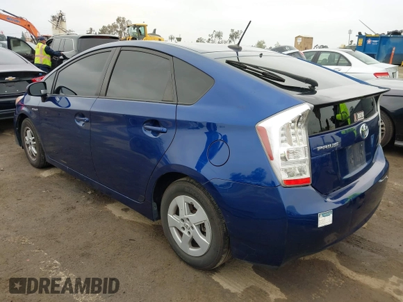 2011 Toyota Prius I with VIN JTDKN3DU5B0315694, listed as a IAAI auction lot 41891204 with 158,405 mi miles. Bid and sale history available at carsss.com. Image 3.