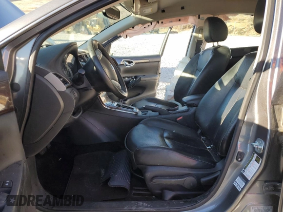 2015 Nissan Sentra SL with VIN 3N1AB7AP4FY365852, listed as a Copart auction lot 50348565 with Not Provided miles and Salvage Title. Bid and sale history available at DreamBid. Image 7.