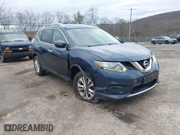 2015 Nissan Rogue SL with VIN 5N1AT2MV8FC770141, listed as a IAAI auction lot 42039465 with 98,920 mi miles and . Bid and sale history available at DreamBid. Image 6.