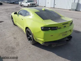 2020 Chevrolet Camaro 1LT with VIN 1G1FB1RSXL0130718, listed as a IAAI auction lot 41653708 with 96,577 mi miles. Bid and sale history available at carsss.com. Image 3.