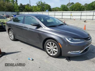 2015 Chrysler 200 C with VIN 1C3CCCCG2FN545762, listed as a Copart auction lot 53960825 with 119,873 mi miles and Clean Title. Bid and sale history available at DreamBid. Image 4.