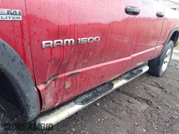 2007 Dodge 1500 SLT with VIN 1D7HU18217S189166, listed as a IAAI auction lot 42168002 with 264,304 mi miles. Bid and sale history available at carsss.com. Image 6.