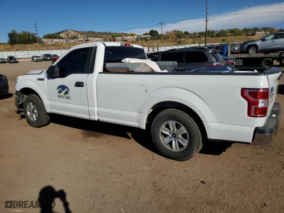 2019 Ford F-150 XL with VIN 1FTMF1C50KKD38454, listed as a Copart auction lot 78371134 with 78,050 mi miles and Salvage Title. Bid and sale history available at carsss.com. Image 2.