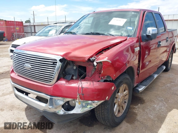 2008 Ford F-150 XLT z VIN 1FTPW12V58FB08893, wystawiony jako IAAI lot #42403673 z przebiegiem 150 955 mil mil oraz . Historia ofert i sprzedaży dostępna na DreamBid. Obrazek 6.
