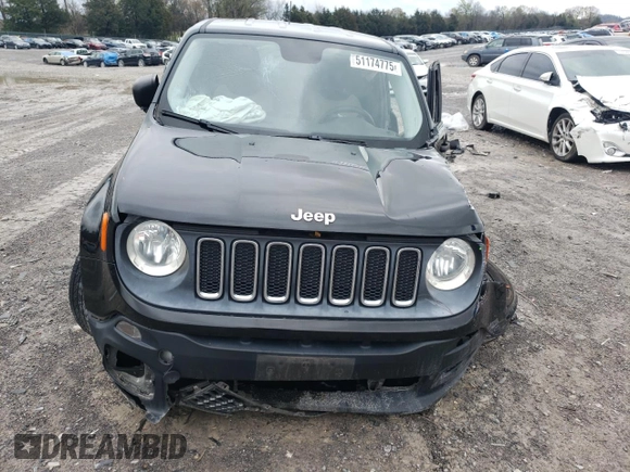 2015 Jeep Renegade Sport with VIN ZACCJBAT0FPB66135, listed as a Copart auction lot 51174775 with 148,834 mi miles and Clean Title. Bid and sale history available at DreamBid. Image 5.