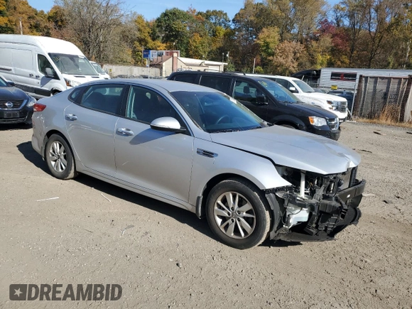 2017 Kia Optima LX with VIN KNAGT4L30H5153248, listed as a Copart auction lot 76112594 with 110,750 mi miles and Salvage title. Bid and sale history available at DreamBid. Image 4.