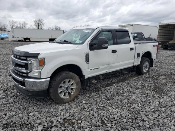 2020 Ford Super Duty F-250 SRW XL with VIN 1FT7W2BT5LED35536, listed as a Copart auction lot 51801795 with 90,389 mi miles and Salvage Title. Bid and sale history available at carsss.com. Image 1.