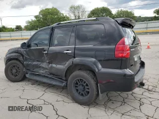 2009 Lexus GX 470 z VIN JTJBT20X790176269, wystawiony jako Copart lot #59111445 z przebiegiem 255 995 mil mil oraz Szkoda całkowita • Salvage title. Historia ofert i sprzedaży dostępna na DreamBid. Obrazek 2.