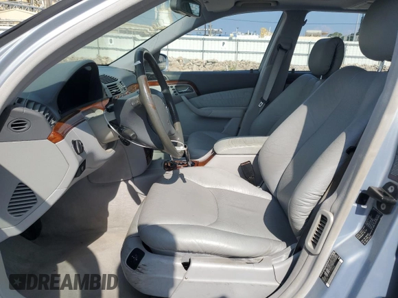 2002 Mercedes-Benz S-Class 4.3L with VIN WDBNG70J22A299862, listed as a Copart auction lot 71749794 with 0 mi miles and Non Repairable. Bid and sale history available at carsss.com. Image 7.