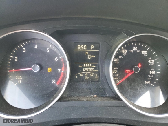 2017 Volkswagen Jetta 1.4T S with VIN 3VW2B7AJ7HM410643, listed as a Copart auction lot 48849335 with 129,705 mi miles and Salvage Title. Bid and sale history available at carsss.com. Image 9.