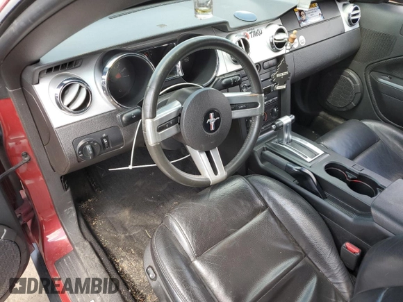 2009 Ford Mustang с VIN 1ZVHT80N095127462, выставлен на аукционе Copart как лот 60259115 с пробегом 163 743 миль миль и Чистый • Clean title. История ставок и продаж доступна на DreamBid. Изображение 8.
