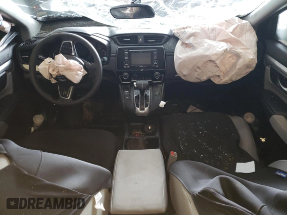 2017 Honda CR-V LX with VIN 2HKRW6H33HH212462, listed as a Copart auction lot 89195855 with 0 mi miles and Salvage Title. Bid and sale history available at carsss.com. Image 8.