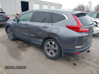 2018 Honda CR-V EX-L with VIN 7FARW2H81JE102703, listed as a IAAI auction lot 41797016 with 77,792 mi miles. Bid and sale history available at carsss.com. Image 3.