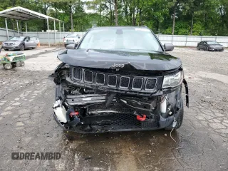 2018 Jeep Compass Trailhawk z VIN 3C4NJDDB4JT147867, wystawiony jako Copart lot #55981295 z przebiegiem 107 718 mil mil oraz Szkoda całkowita • Salvage title. Historia ofert i sprzedaży dostępna na DreamBid. Obrazek 5.