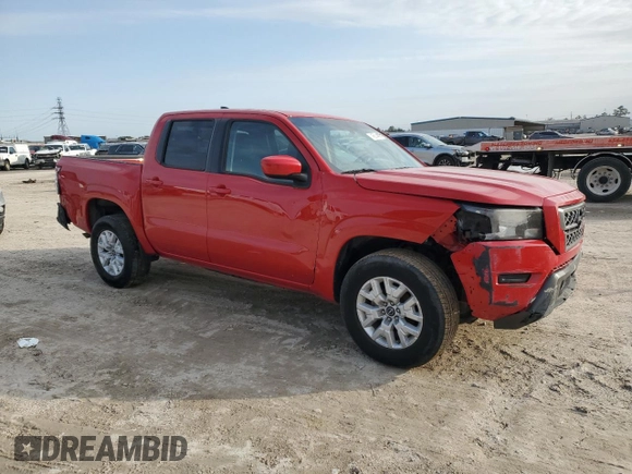 2022 Nissan Frontier Pro-X with VIN 1N6ED1EJ1NN639528, listed as a Copart auction lot 45514865 with 56,559 mi miles and Salvage title. Bid and sale history available at DreamBid. Image 4.
