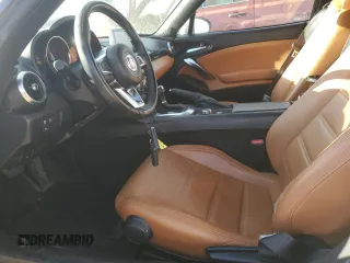2017 FIAT 124 Spider Classica with VIN JC1NFAEK2H0105829, listed as a Copart auction lot 76741874 with 52,992 mi miles and Clean title. Bid and sale history available at DreamBid. Image 7.