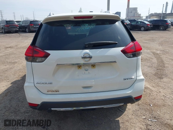 2017 Nissan Rogue SV with VIN KNMAT2MV4HP545909, listed as a IAAI auction lot 41914101 with 132,290 mi miles and . Bid and sale history available at DreamBid. Image 16.