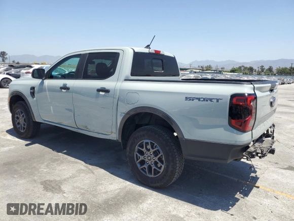 2024 Ford Ranger XLT z VIN 1FTER4GH3RLE06218, wystawiony jako Copart lot #61241395 z przebiegiem 11 739 mil mil oraz Szkoda całkowita • Salvage title. Historia ofert i sprzedaży dostępna na DreamBid. Obrazek 2.